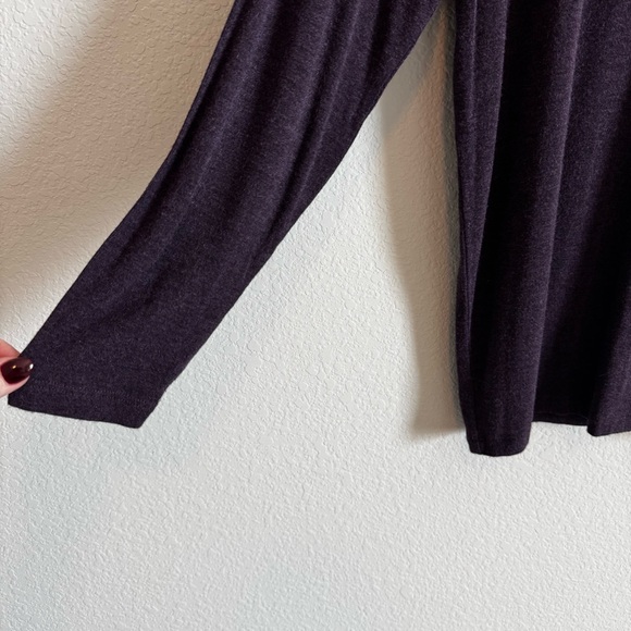 CAbi #3634 Purple Serenity Comfy Oversized Long Sleeve Top Size XS - Picture 3 of 8